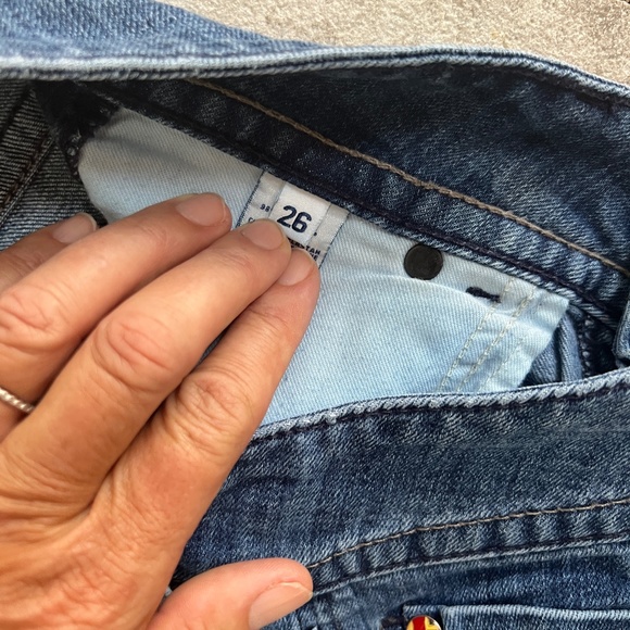 Hudson Beth Mid Rise Baby Bell Bottom Size 26 - Picture 5 of 5